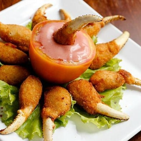 Receita de Patinhas de Caranguejo Empanadas